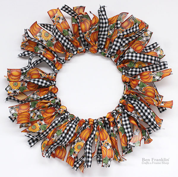 DIY Ribbon Wreath