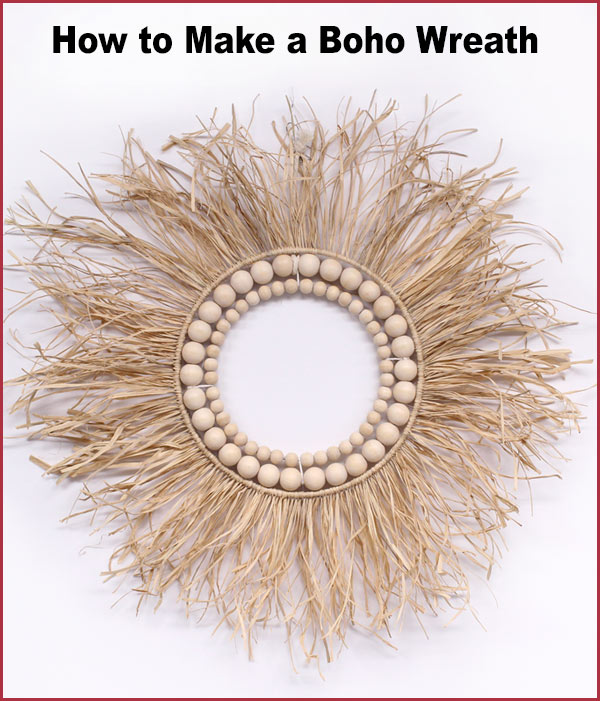 How to Make a Boho Wreath