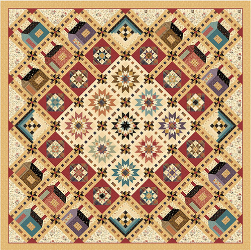 Bridle Path Quilt - Saturday Sampler 2024