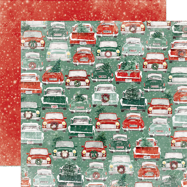 Simple Vintage Tis the Season paper by Simple Stories