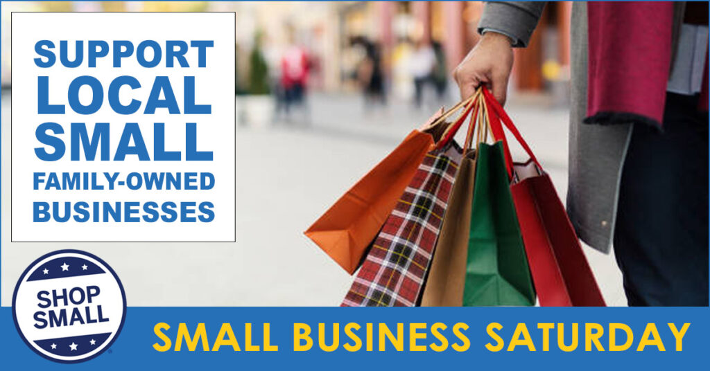 Small Business Saturday Nov. 25, 2023