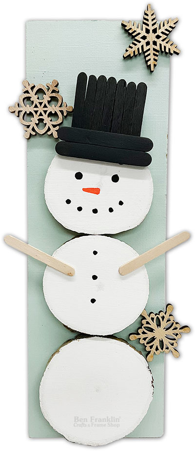 How to make a Snowman Wood Sign