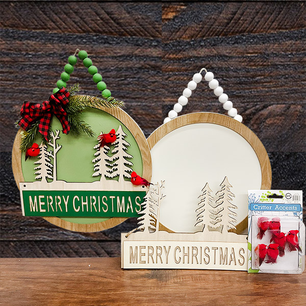 DIY Wood Christmas Sign