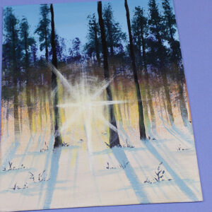 Acrylic Painting Class: Winter Morning