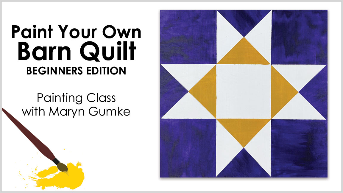 Barn Quilt Painting Class