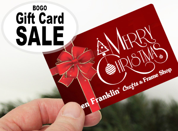 Ben Franklin Gift Card Sale