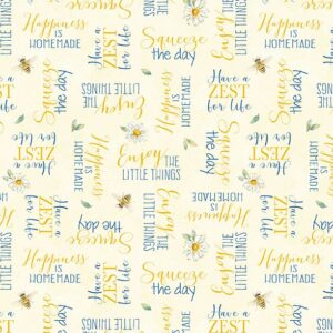 ZEST LIFE fabric designed by Cynthia Coulter for Wilmington Prints