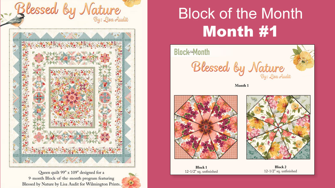 Block of the month "Blessed by Nature"