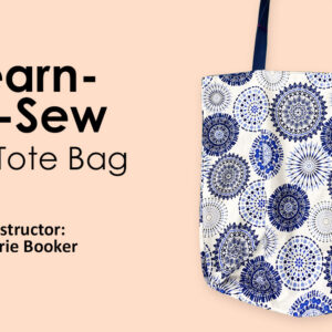 Learn-To-Sew Eco-Tote Bag