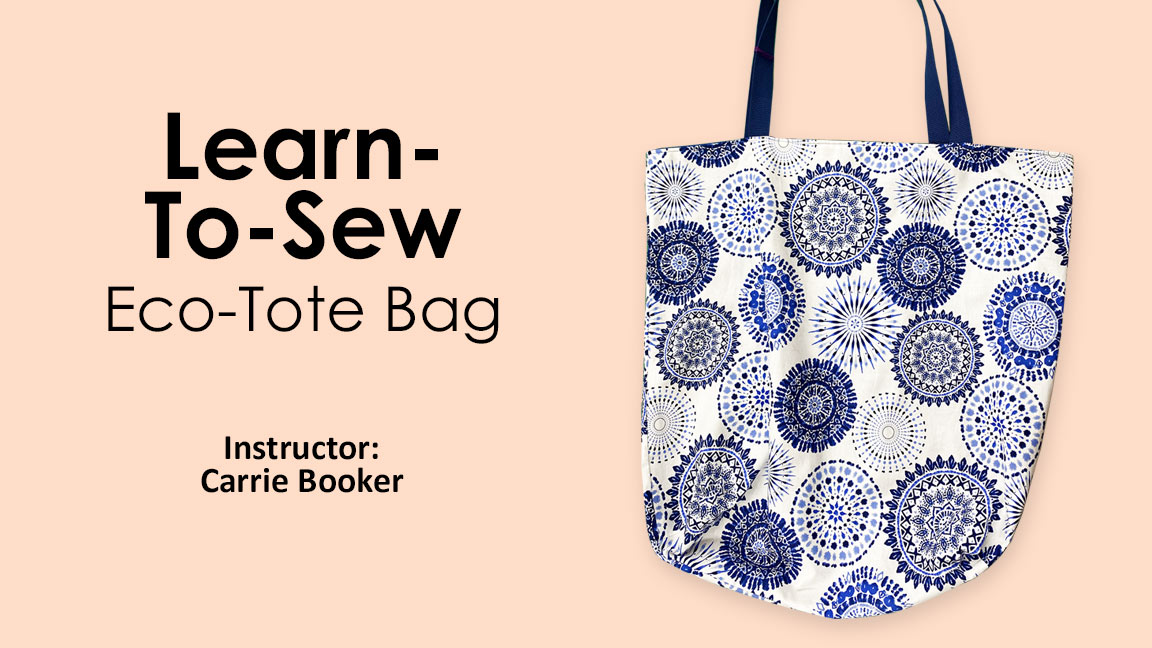 Learn-To-Sew Eco-Tote Bag