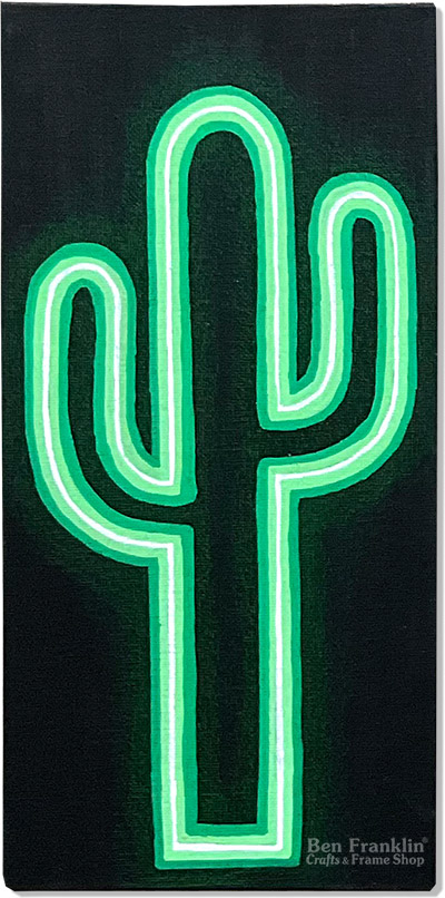 How to Paint a Faux Neon Sign