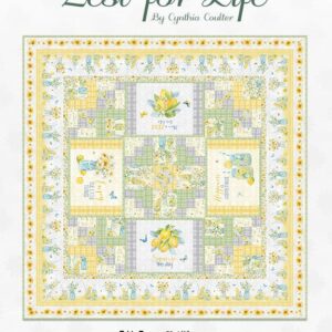 ZEST for LIFE quilt kit using fabric from the collection ZEST LIFE by Wilmington