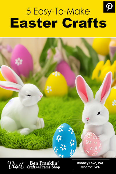 5 Easy Easter Crafts - PIN