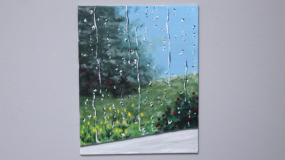 Acrylic Painting Class: Rainy Day