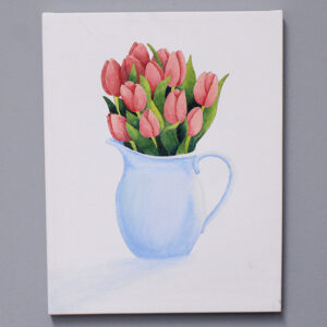 Acrylic Painting Class: Tulips