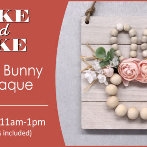 Make & Take Beaded Bunny Plaque