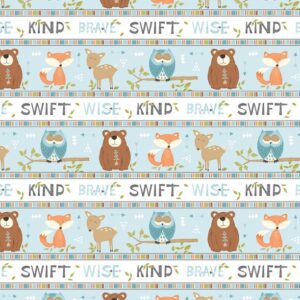 WINSOME CRITTERS fabric by Deane Beesley for Wilmington Prints