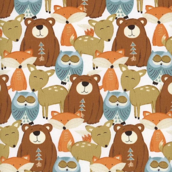 WINSOME CRITTERS fabric by Deane Beesley for Wilmington Prints