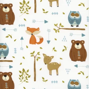 WINSOME CRITTERS fabric by Deane Beesley for Wilmington Prints