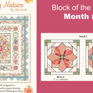 Block of the Month Class (Month #3) "Blessed by Nature"