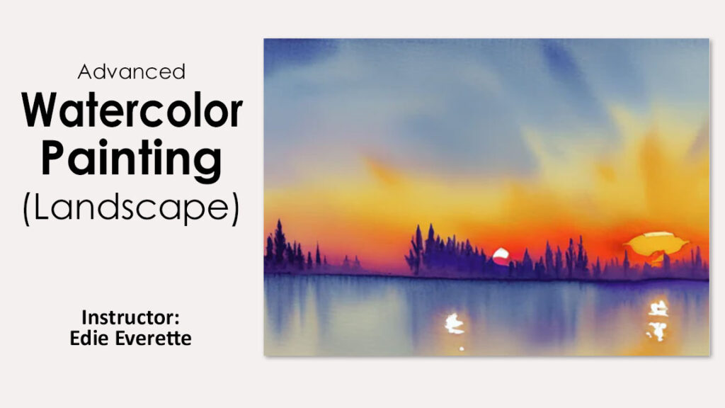 CLASS: Watercolor Painting Landscapes