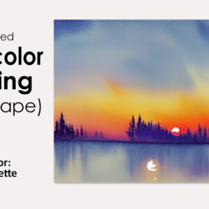 CLASS: Watercolor Painting Landscapes