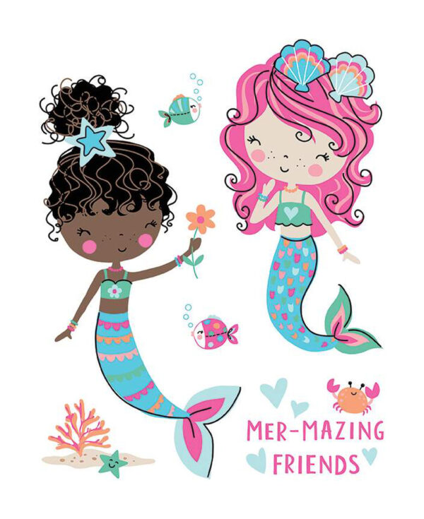 MER-MAZING fabric panel by Riley Blake Designs