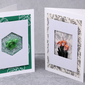 Quilling Card Class, Ben Franklin Crafts and Frame Shop, Bonney Lake, WA