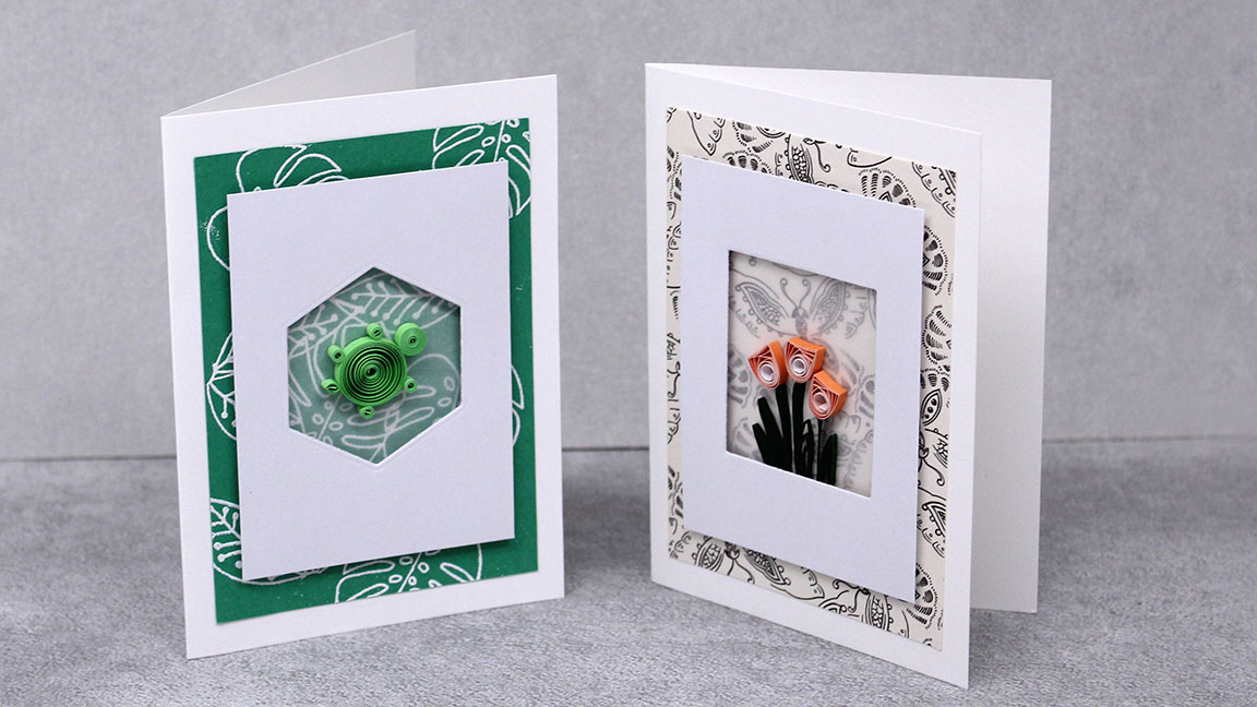 Quilling Card Class, Ben Franklin Crafts and Frame Shop, Bonney Lake, WA