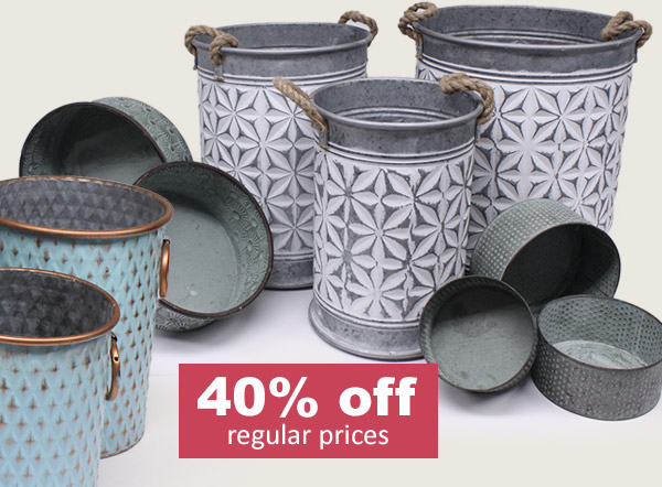 Galvanized Containers Sale