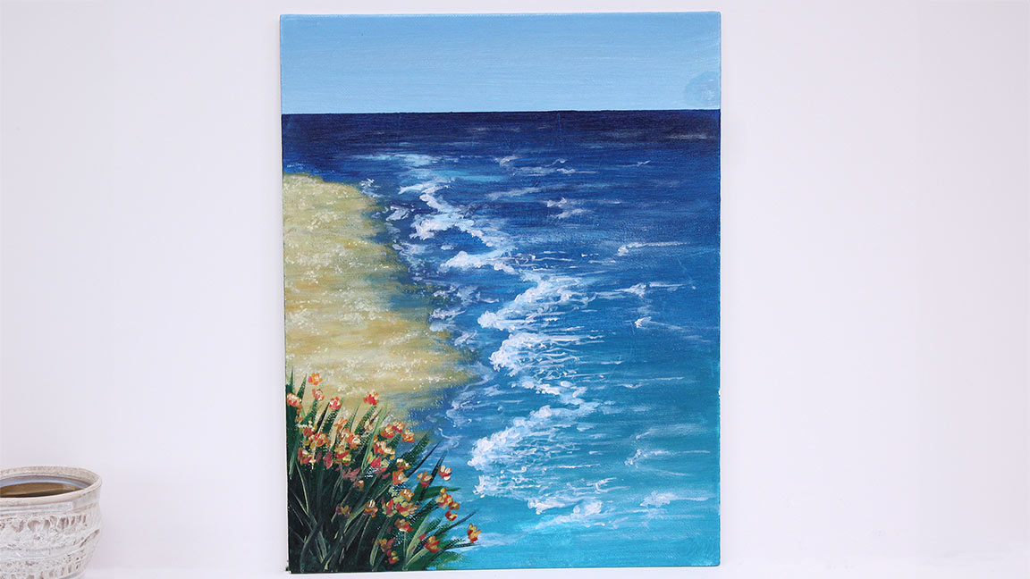 Acrylic Painting Class: Ocean