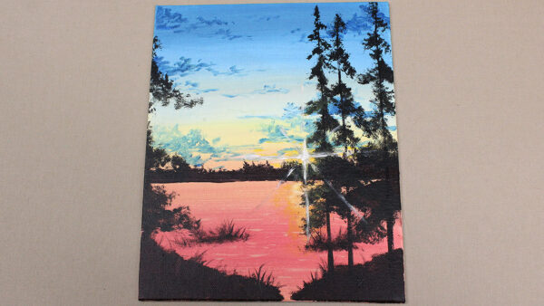 Class: Acrylic Painting - Forest Pond