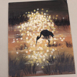 Class: Acrylic Painting - Heron