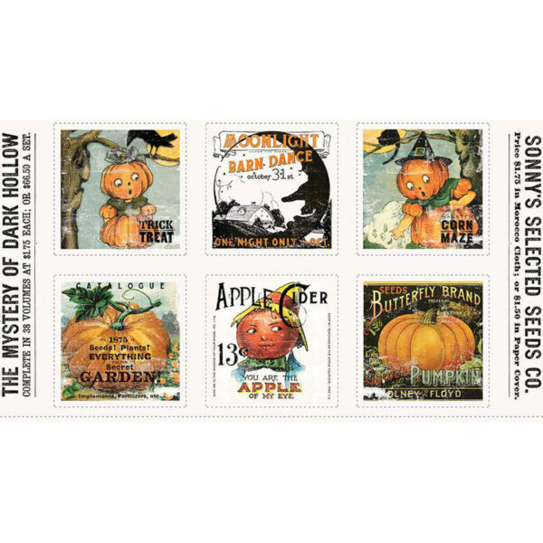 PUMPKIN PATCH fabric by Janet W for Riley Blake