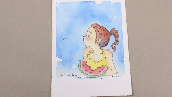 Class: Watercolor Painting - Watermelon