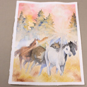Class: Watercolor Painting Wild Horses