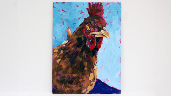 Acrylic Painting class: Rooster
