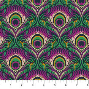 WILD ABANDON fabric by Heather Bailey for FIGO Fabrics