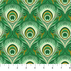 WILD ABANDON fabric by Heather Bailey for FIGO Fabrics