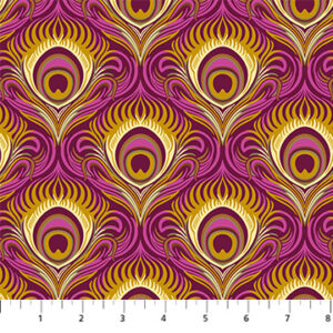 WILD ABANDON fabric by Heather Bailey for FIGO Fabrics