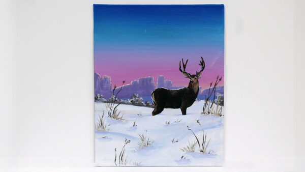 CLASS: Acrylic Painting - Winter Morning