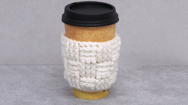CLASS: Crochet Coffee Cup Sleeve