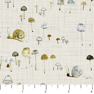 GRASSLAND fabric by Bernadett Urbanovics for Figo Fabrics