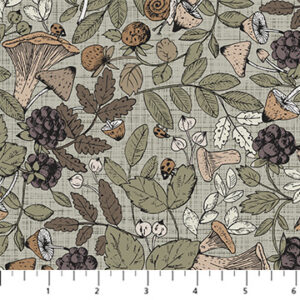 GRASSLAND fabric by Bernadett Urbanovics for Figo Fabrics