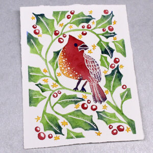 Class: Watercolor Painting - Cardinal