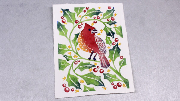 Class: Watercolor Painting - Cardinal