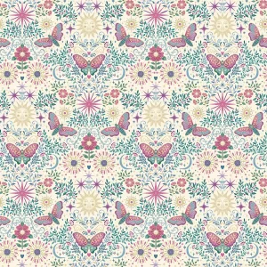 LUNA fabric by Makower UK