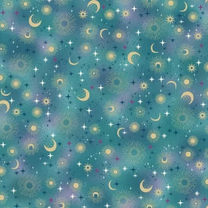 LUNA fabric by Makower UK