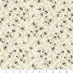 BEE HAVEN fabric by Rachel Rossi for Benartex