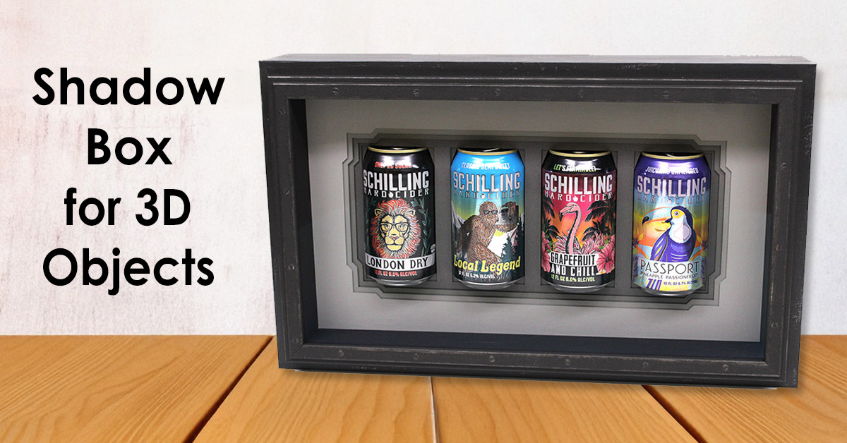 Framing 3D Objects in a Shadow Box